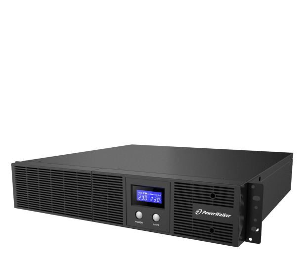 POWERWALKER UPS Line-Interactive 3000VA Rack 19 8x IEC Out, RJ11/RJ45 In/Out, USB, LCD, EPO VI 3000 RLE - 545742 - zdjęcie